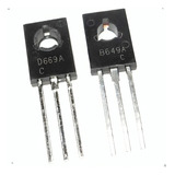 Transistor Par 2sb649 2sd669 (5 Pares) B649 D669 Original