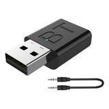 Transmissor E Receptor Sem Fio Usb Bluetooth V5.0 2 Em 1