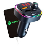 Transmissor Fm Bluetooth 5.1 Carregador Veicular Usb