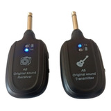Transmissor Receptor Uhf Sem Fio Guitarra Baixo Violão