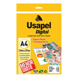 Transparência A4 Cristal Acetato Inkjet Jato