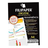 Transparência Laser Com Tarja Filipaper Pro 50 Folhas