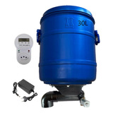 Tratador Automático Eletrônico 30l Animais Aves Peixes