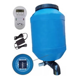 Tratador Eletrônico Automático Suino Porco Galinha 50 Lts
