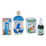 Tratamento Dog Clean Dermatite E Coceira Em Cães De 1 À 10kg
