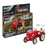 Trator Agrícola Porsche Junior 108 1/24 - Kit De Montar Reve