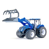 Trator Brinquedo New Holland Implementos Garfo Pá Acessórios
