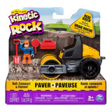 Trator De Pavimentação Com 141g De Massa Pedra Kinetic Rock