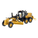 Trator Patrola Motoniveladora Caterpillar Em Miniatura