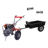 Tratorito Diesel 10,6hp Carreta Reboque Agrícola 600kg Ig8
