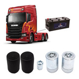 Trava Antifurto De Bateria Caminhao Scania