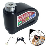 Trava Cadeado Freio Disco Bloqueio Com Alarme Moto Universal