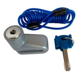 Trava Cadeado Tranca Freio Disco Roda Moto 5,5 Mm Anti Furto