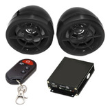 Trava Com Alarme Para Moto Anti Furto Com Caixa De Som Mp3