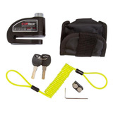 Trava De Disco C/ Alarme Impermeável Cb500 Cb650 Cb1000