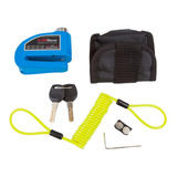 Trava De Disco C/ Alarme Impermeável Pcx 150 Nmax