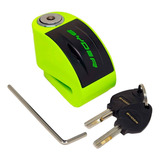 Trava De Disco Com Alarme Cadeado Antifurto Byder Byt6 