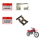 Trava Mola Suporte Pastilha Freio Traseiro Crf250f Crf 250f