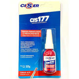 Trava Rosca Torque Alto Parafusos Ciser 177 10g - 01 Unidade Cor Vermelho