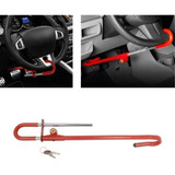 Trava Universal Antifurto Carro Pedal Volante Chave Tetra