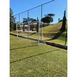 Trave De Futebol Society Simples 4,00 X 2,20mt (par)