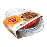 Travessa De Vidro Marinex Terrina Oval 1 Unid 10x26x20cm.