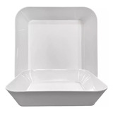 Travessa Melamina Branca 30cm Referencia Bf29242bb Cor Branco