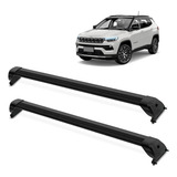 Travessa Rack De Teto Jeep Compass 2017 A 2022 Bepo Preto