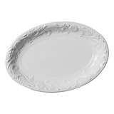 Travessa Rasa Oval Gde Italia,scalla Ceramica