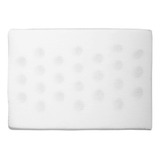 Travesseiro Bebê Antissufocante Liso Para Carrinho Ou Berço Cor Branco