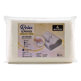 Travesseiro Cervical Coluna Macio Contour Pillow Magnético Cor Branco
