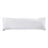Travesseiro De Corpo Ricardão 1,40x40x20 Cm Minhocão Cor Branco Listas