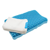 Travesseiro Infantil Magiccomfort Branco E Azul Clingo