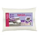 Travesseiro Inteligente Duoflex Nasa 68cm X 48cm Cor Branca