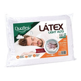 Travesseiro Látex Light Alto Duoflex 50x70x16cm -lp1101 Cor Branco