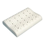 Travesseiro Magnético Viscoelástico Material Nasa Alto 16cm