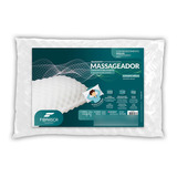 Travesseiro Massageador Suporte Médio 50x70 Fibrasca New