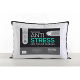 Travesseiro Matelassado Hedrons Anti Stress 50x70 Cor Branco