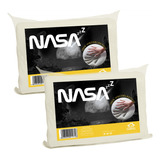 Travesseiro Nasa Alto Kit C/2 Espuma