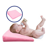 Travesseiro Rampa Anti Refluxo Para Berço E Carrinho De Bebê