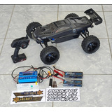 Traxxas E-revo 4x4 1/10 Combo 6s Rádio 2 Baterias Carregador