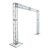 Treliças Kit Trave Box Truss Q15 Aço 2x2m Stfer