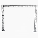 Treliças Kit Trave Box Truss Trave Q15 Aço 2,5 X 4m - Stfer