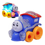 Trem De Brinquedo Locomotiva Som Luz Movimento Tomas Thomas