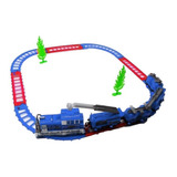 Trem Trenzinho Ferrorama Real Train - 13 Peças - Wellkids