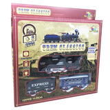 Trem de Brinquedo Super Locomotiva Expresso 14 Peças Braskit - GAMES &  ELETRONICOS