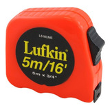 Trena Lufkin 5m Fita De Aço 3/4 - Resistente P/ Toda Obra