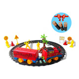 Trenzinho A Pilha Com Acessórios Brinquedo Infantil Presente