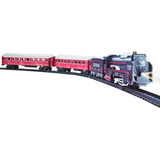 Trenzinho Elétrico 18 Pcs Trem Rail King Ferrorama Detalhes