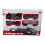 Trenzinho Elétrico 19 Pçs Rail King Ferrorama Locomotiva